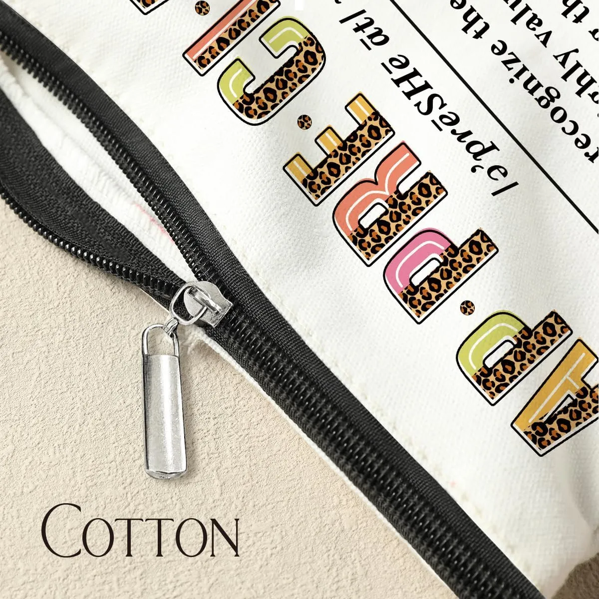 Inspirational Appreciation Noun Definition Thank You Gifts Makeup Bag Cosmetic Bag for Women Teacher Nurse Educator Coworker Friend Manager Boss Leader Employee Christmas Retirement Birthday