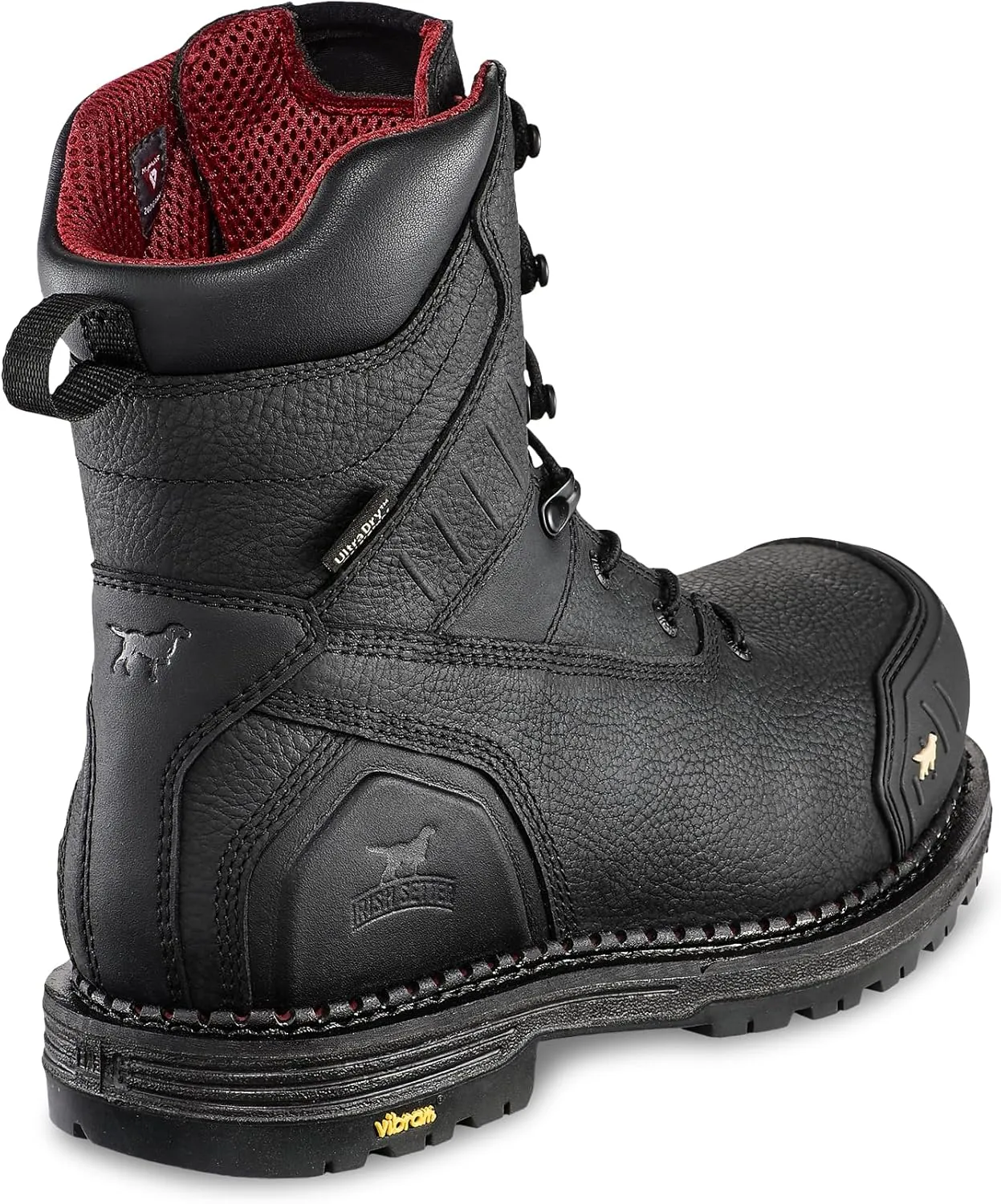 Irish Setter, Edgerton XD, Men’s, 8", Waterproof, Insulated 200g, Non-Metallic Safety Toe (CSA), Work Boot
