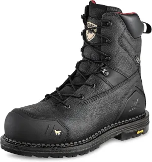 Irish Setter, Edgerton XD, Men’s, 8", Waterproof, Insulated 200g, Non-Metallic Safety Toe (CSA), Work Boot
