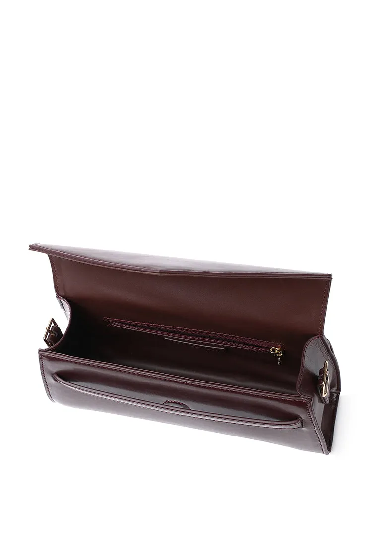 Jamie Multi-wear Shoulder Bag (Maroon)