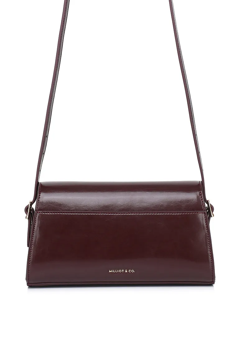 Jamie Multi-wear Shoulder Bag (Maroon)