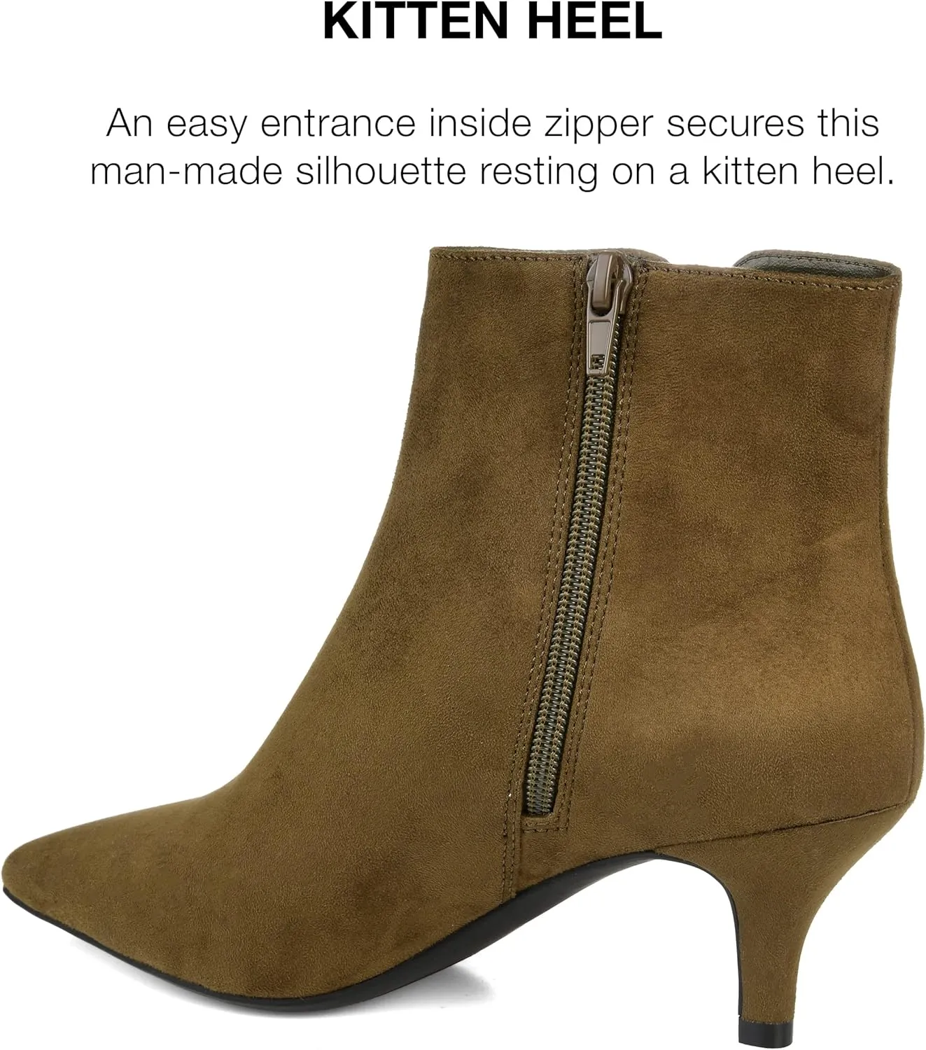 JC JOURNEE COLLECTION Women's Ankle Boots and Booties