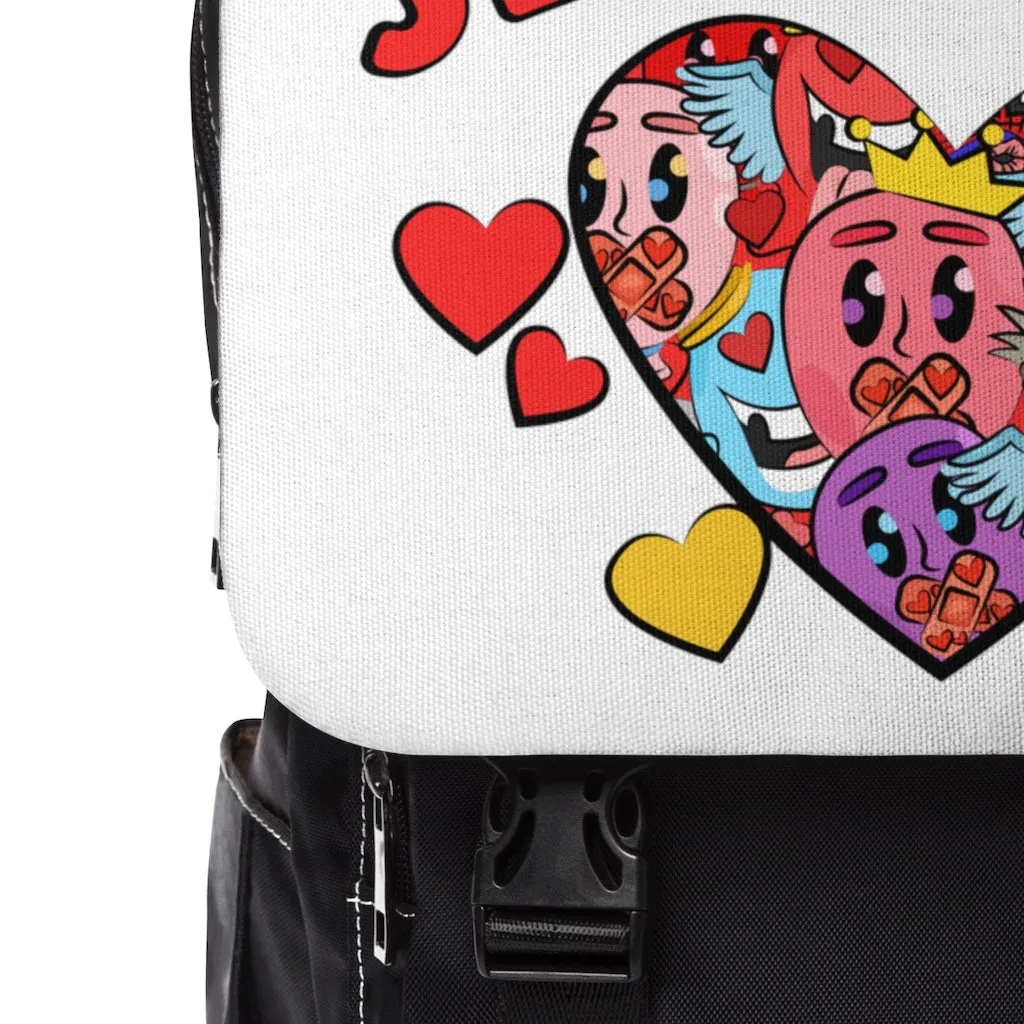 JE T'AIME Unisex Casual Shoulder Backpack