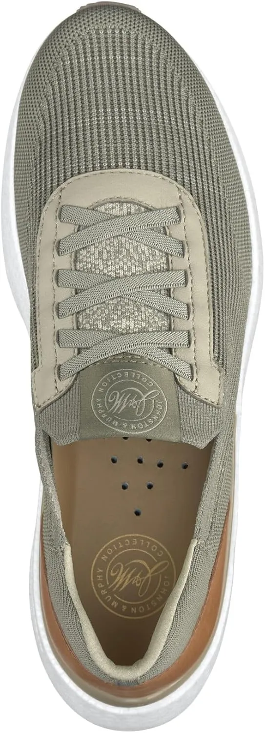 Johnston & Murphy Briley Knit Jogger Lace-Up Casual Sneaker