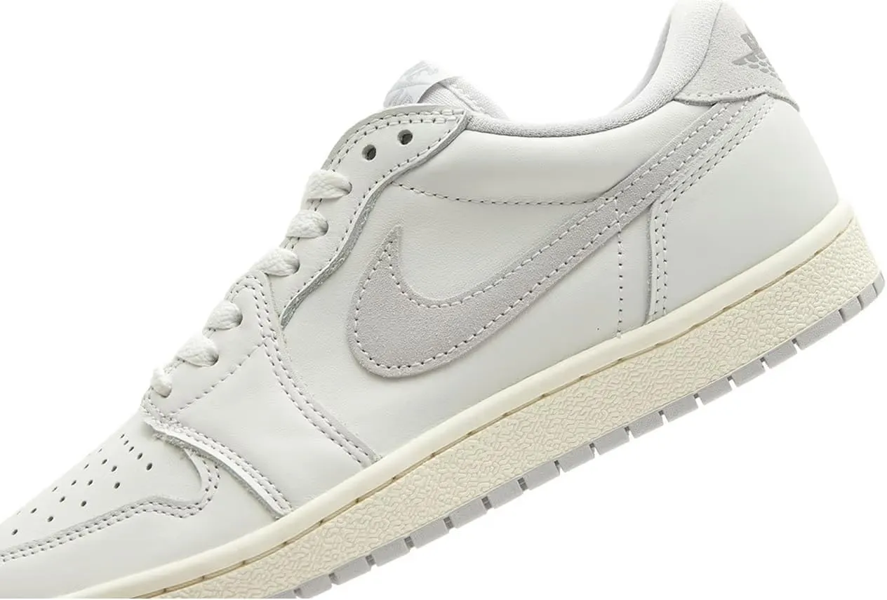 Jordan Men's Air 1 Low 85 Summit White/Lt Smoke Grey (FB9933 100)