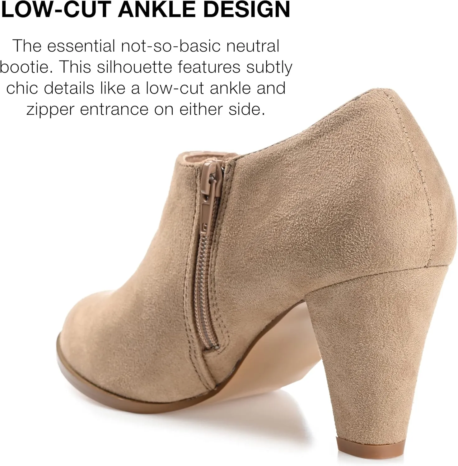 Journee Collection Women's Ankle Boots and Booties