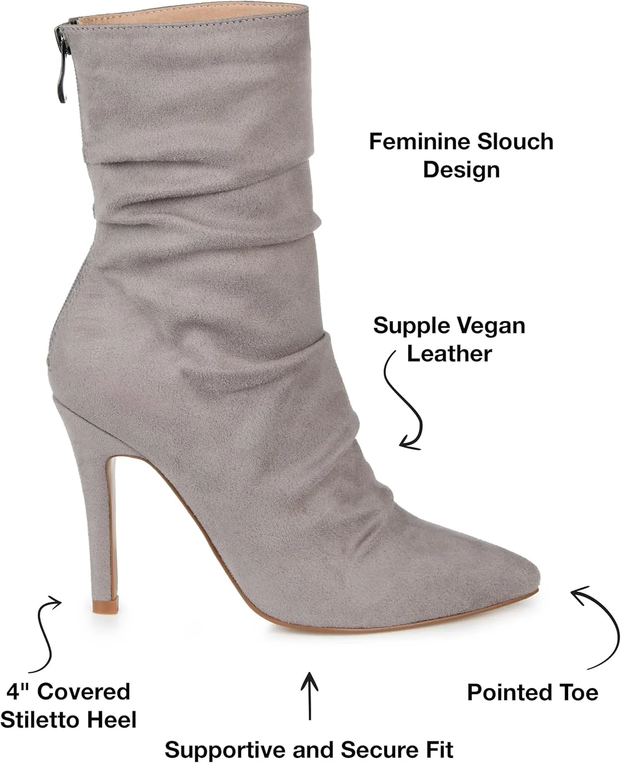 Journee Collection Women's Ankle Boots and Booties