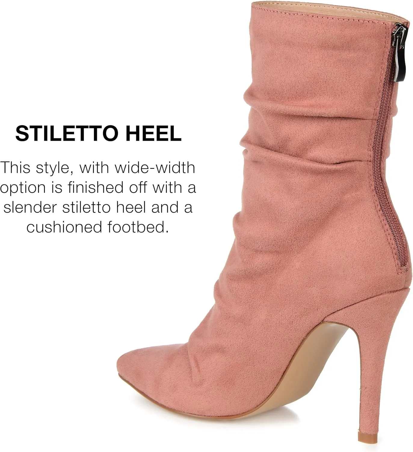 Journee Collection Women's Ankle Boots and Booties
