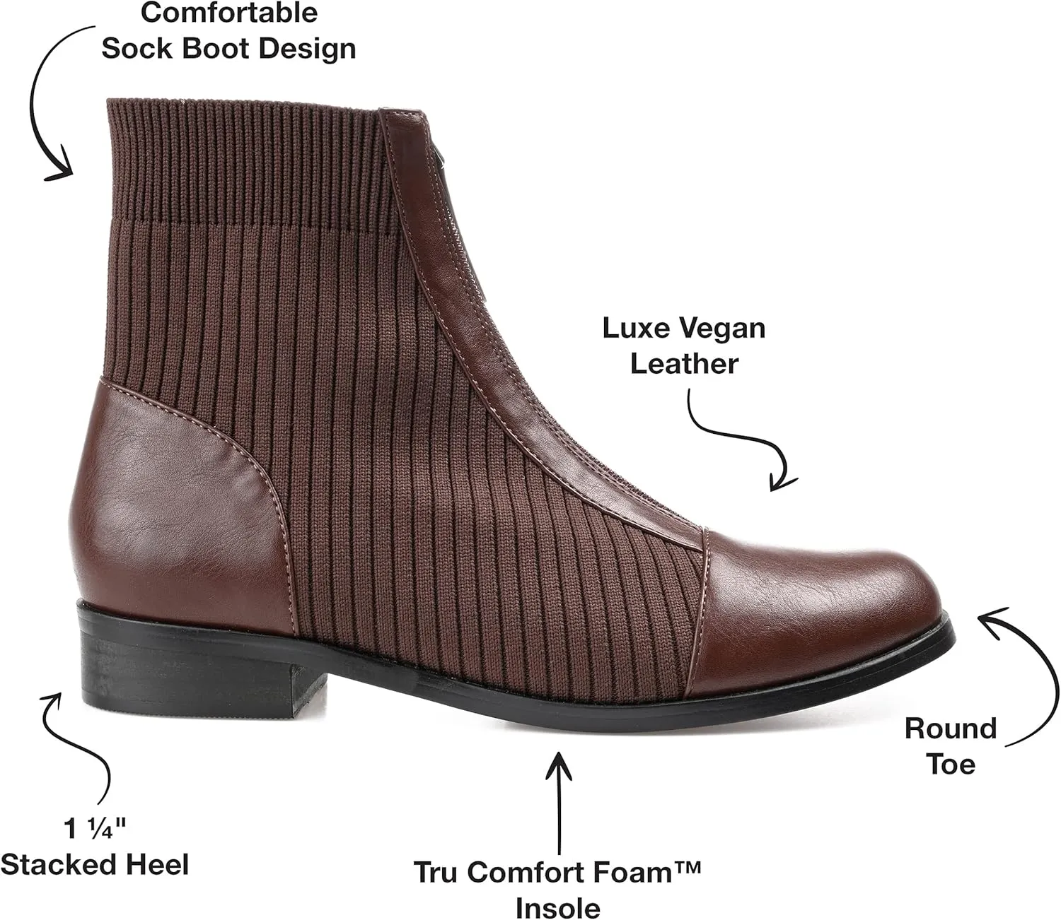 Journee Collection Women's Bexlie Fashion Boot
