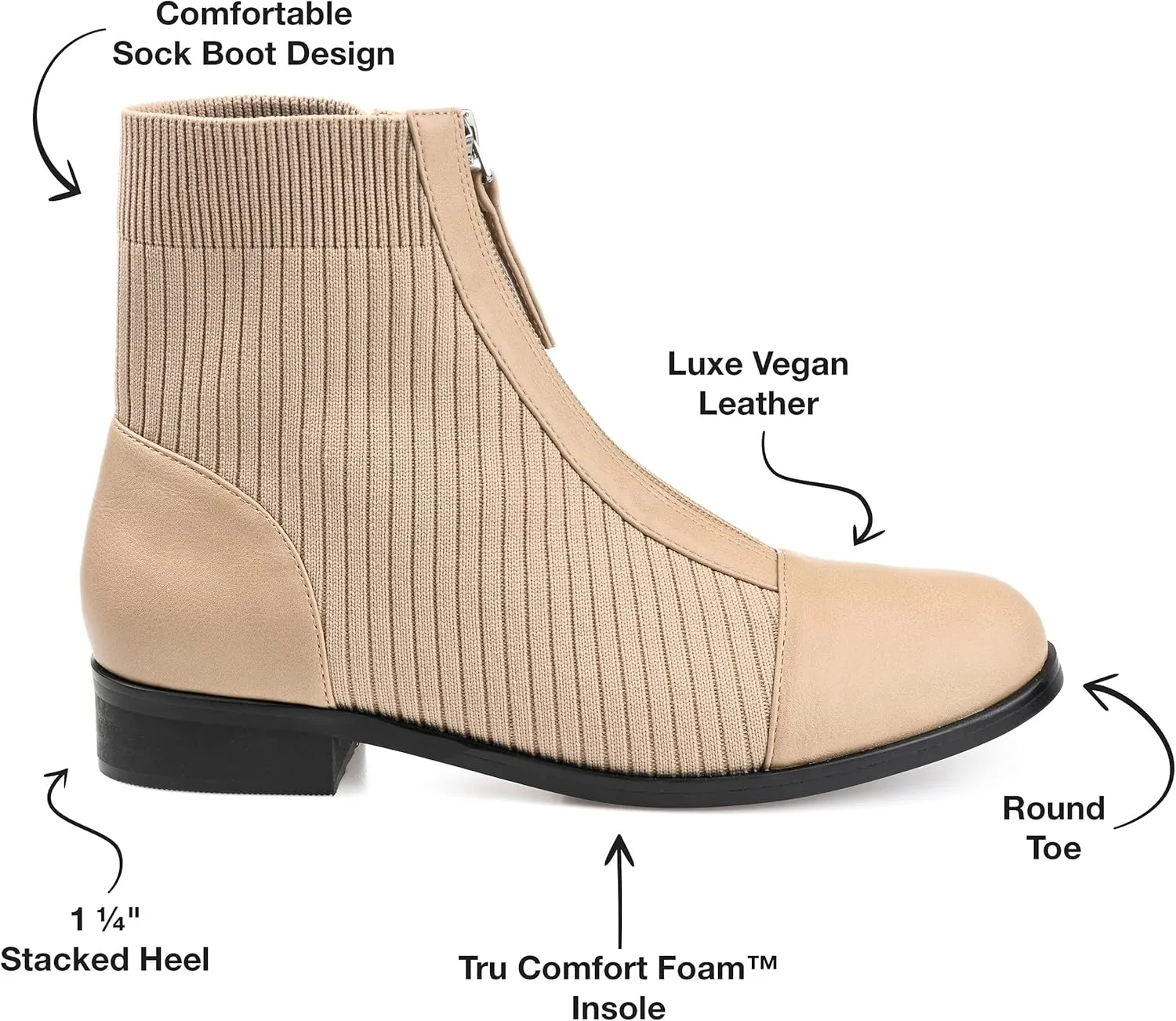 Journee Collection Women's Bexlie Fashion Boot