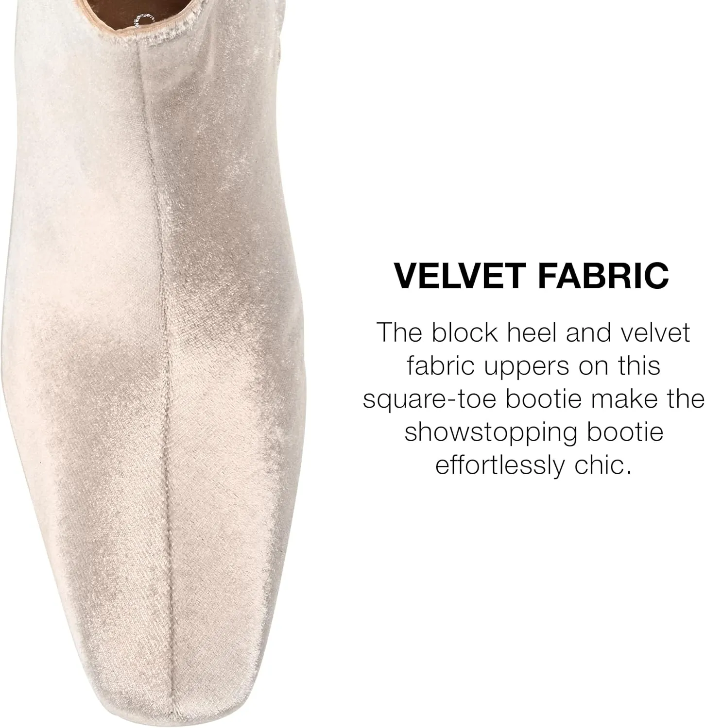 Journee Collection Womens Hazara Velvet Cushioned Footbed Ankle Boots