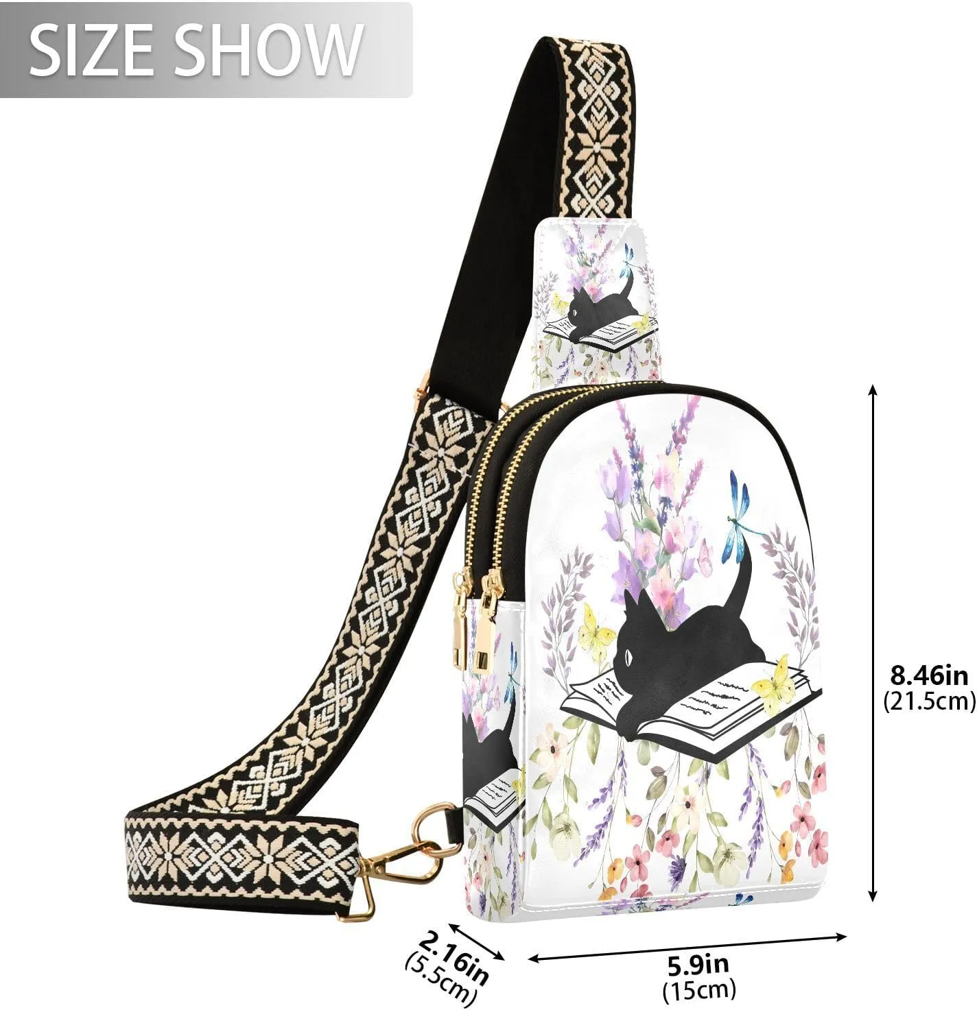 JSTEL Leather Crossbody Sling Bags for Women,Leather Crossbody Purses Leather Crossbody Bag Sling Purse