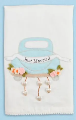 Just Married Hand Towel