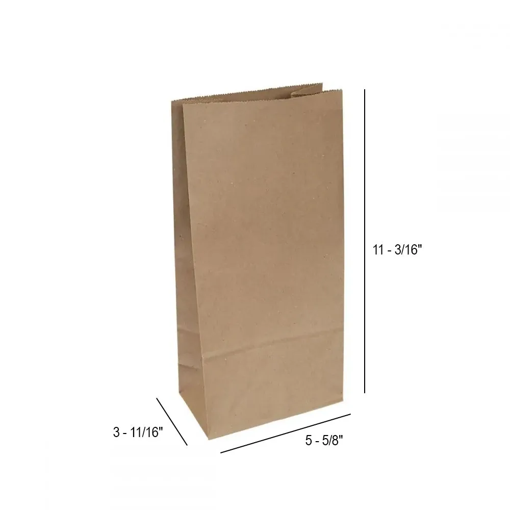 Kraft Shopping Bags | 100% Recycled | Hardware Style | 50 Pk