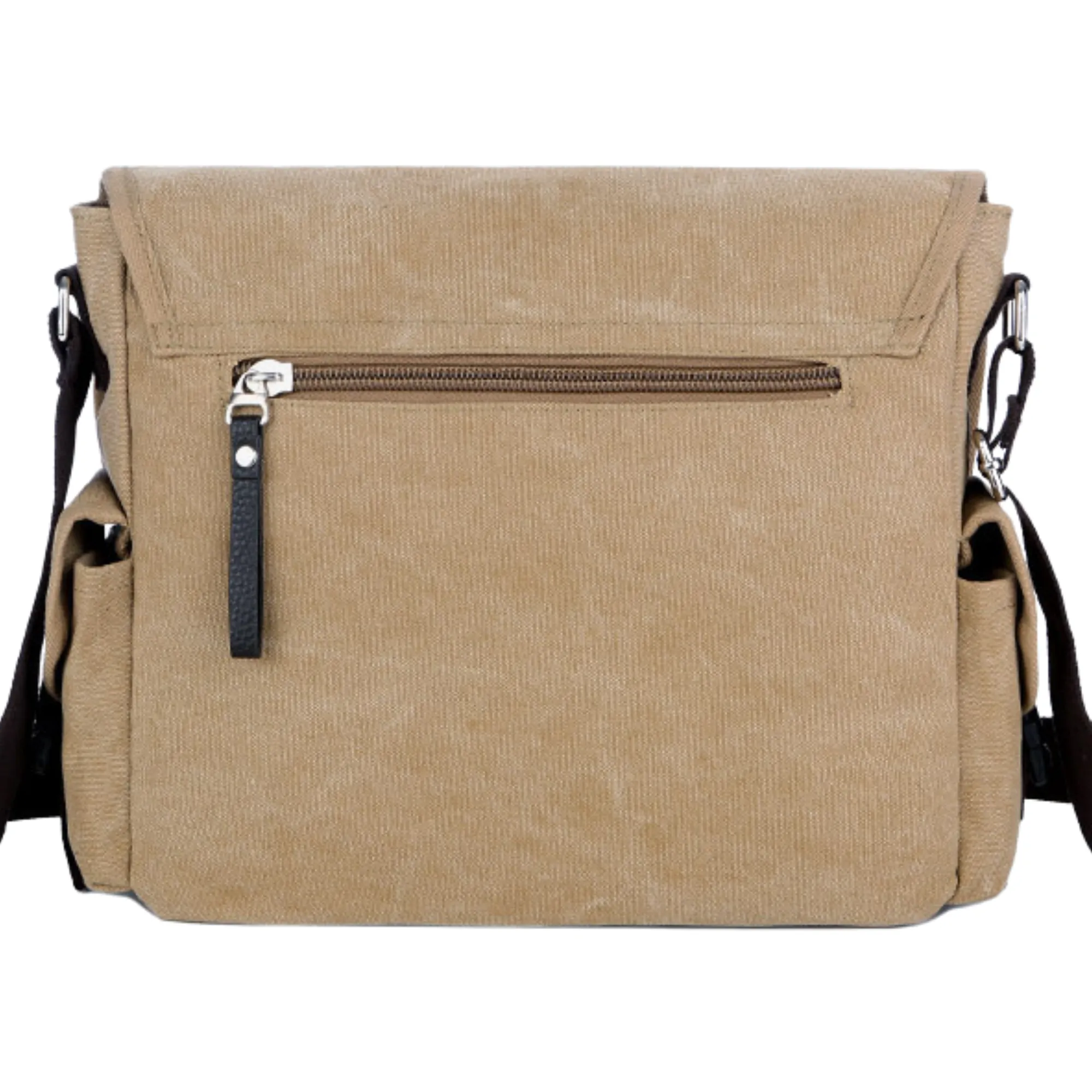 Large Canvas Satchel Bag – Travel Messenger and ; Laptop Shoulder Bag