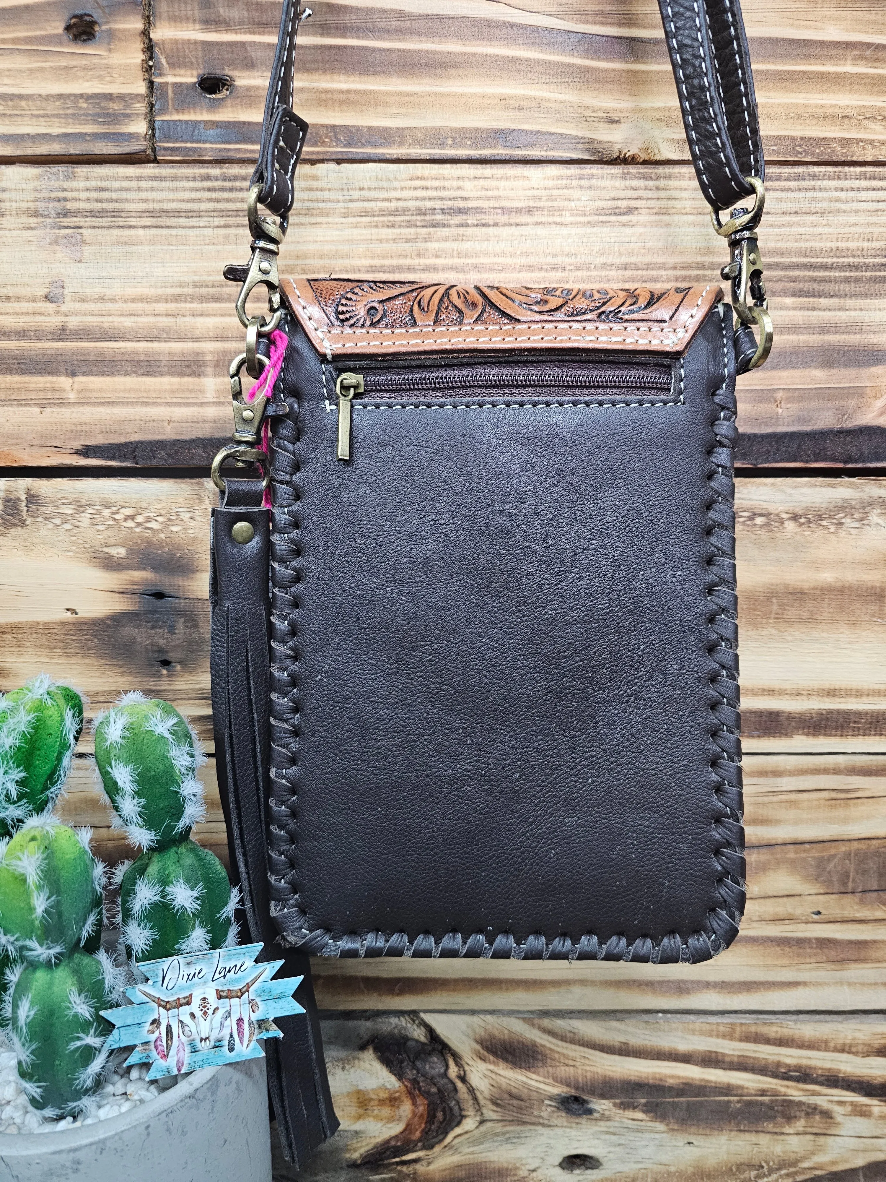 Leather & Hide Phone Bag