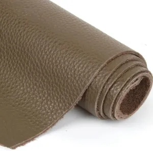 Leathercloth Material,Leather Fabric,1.5mm Leather Vegetable Tanned Cowhide Material Fabric Piece, Genuine Leather Wallet Handbag Shoes DIY Leathercraft Accessories(Gr,50x50cm)