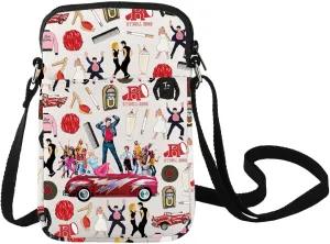 LEVLO Danny Musical Crossbody Bag Danny & Sandy Fans Gift Sandy Drama Shoulder Bag Musical Theatre Merch