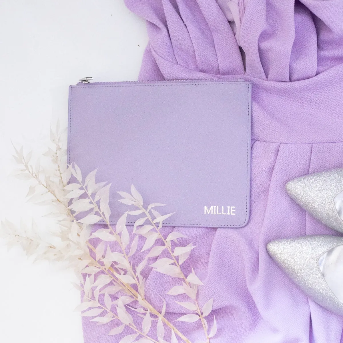 Lilac Bridal Set Personalised Bridesmaids Gift