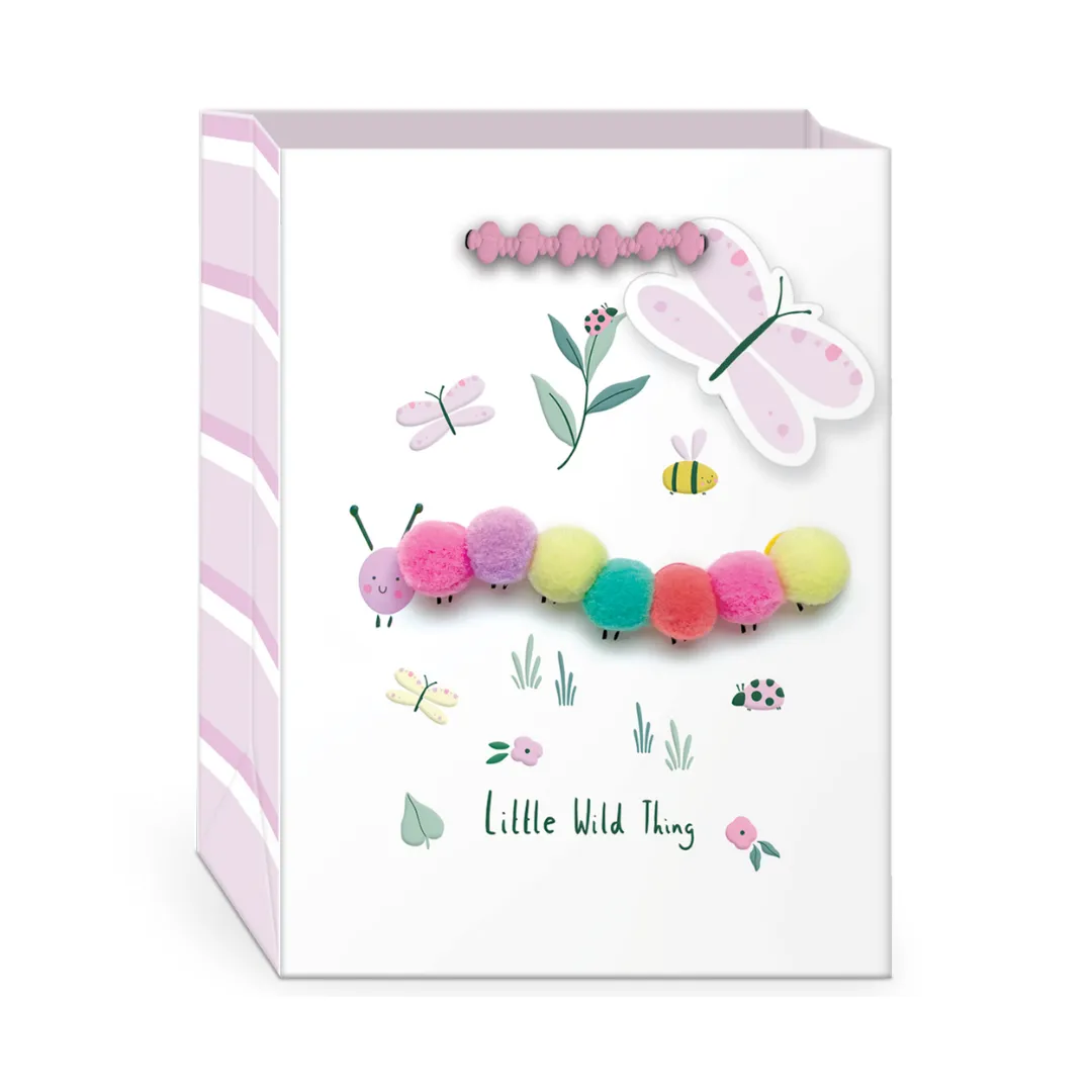 Little Wild Thing Caterpillar Gift Bag - Small