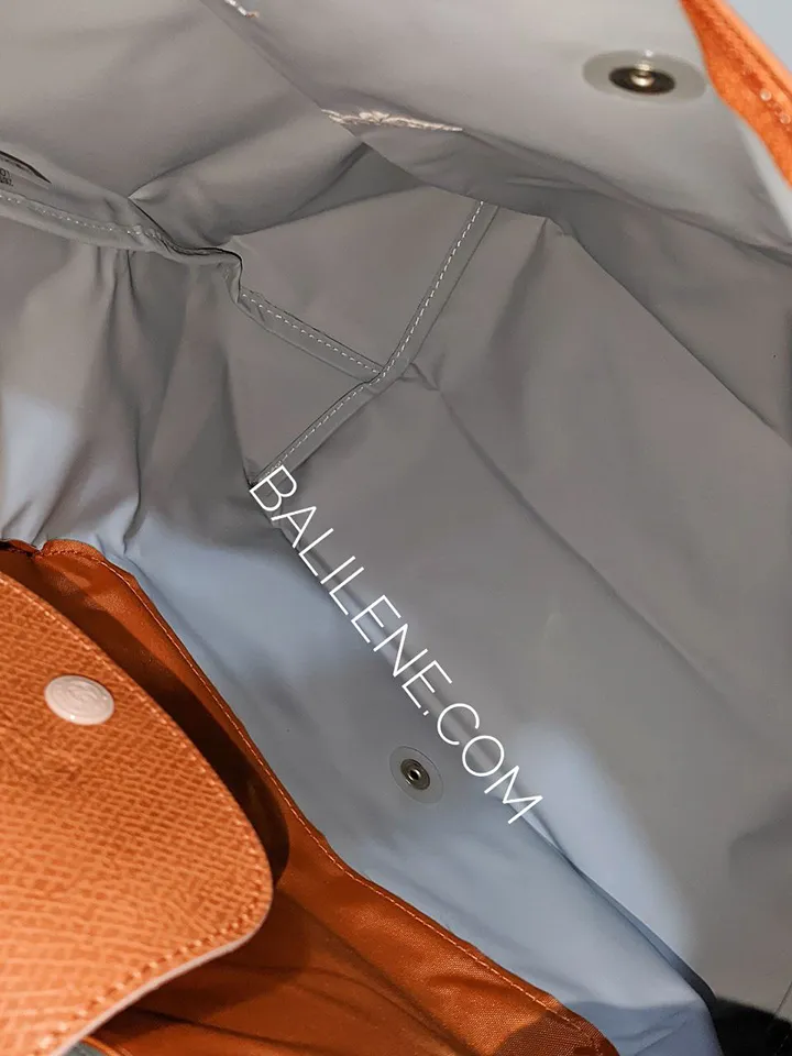 Longchamp Le Pliage Club Medium Shoulder Bag Rust/Silver