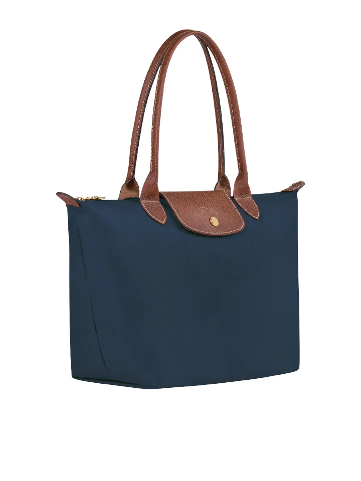 Longchamp Le Pliage Original Medium Shoulder Bag Navy