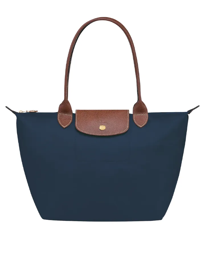 Longchamp Le Pliage Original Medium Shoulder Bag Navy