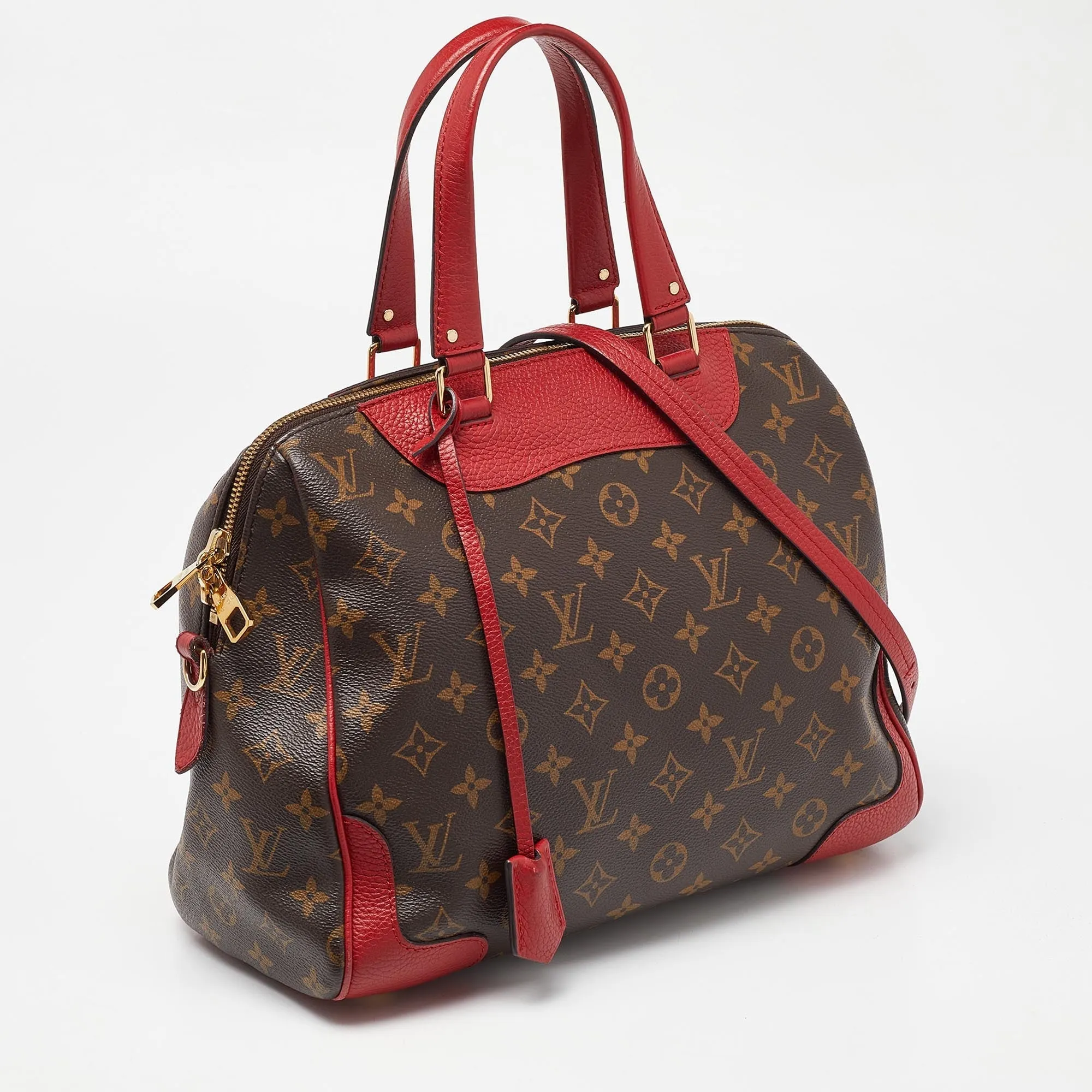 Louis Vuitton Coquelicot Monogram Canvas Retiro Nm Bag