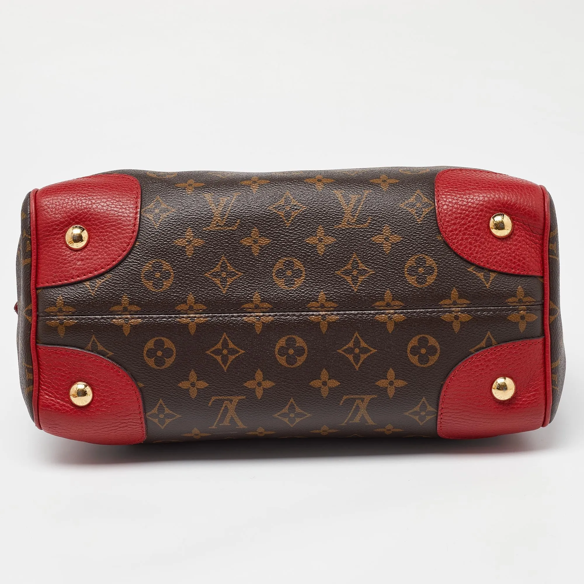 Louis Vuitton Coquelicot Monogram Canvas Retiro Nm Bag