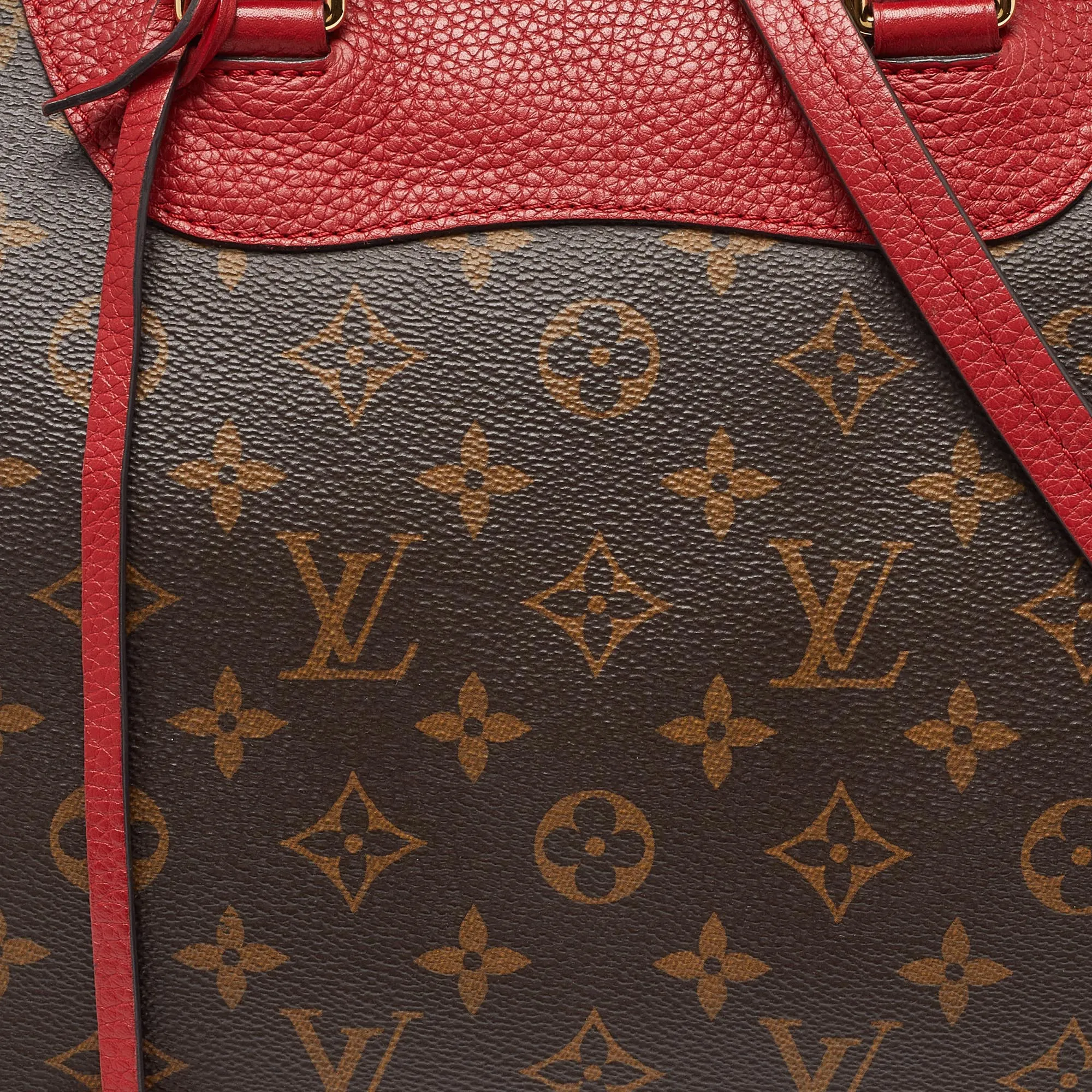 Louis Vuitton Coquelicot Monogram Canvas Retiro Nm Bag