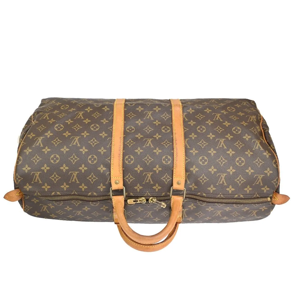 Louis Vuitton Keepall 55  Canvas Travel Bag ()