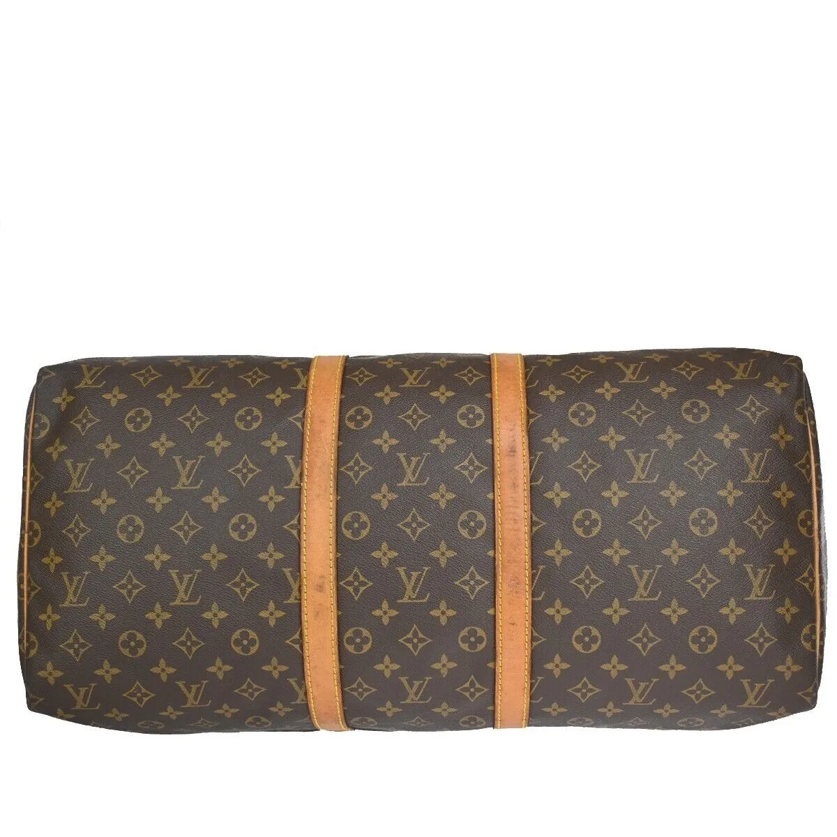 Louis Vuitton Keepall 55  Canvas Travel Bag ()