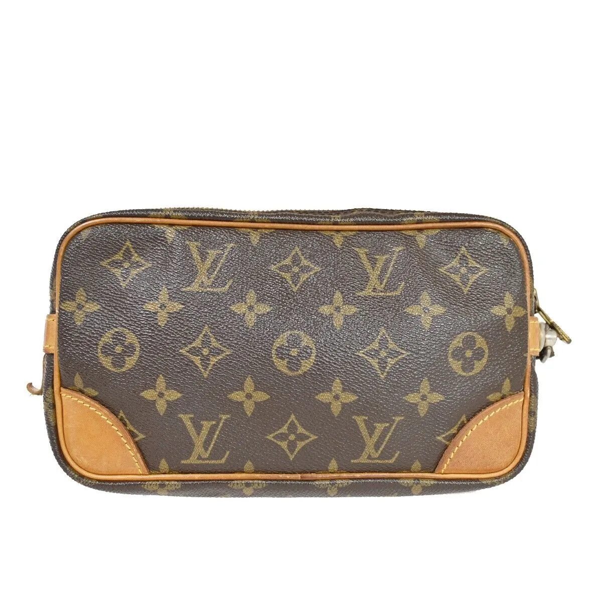 Louis Vuitton Marly Dragonne  Canvas Clutch Bag ()