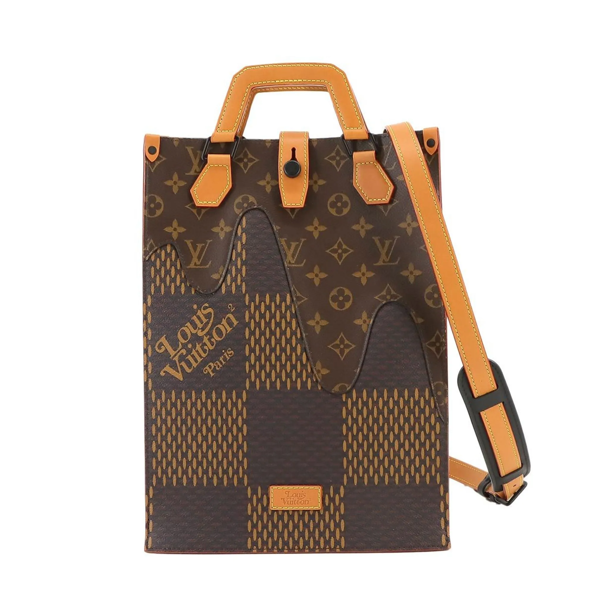 Louis Vuitton Mini Tote  Canvas Tote Bag ()