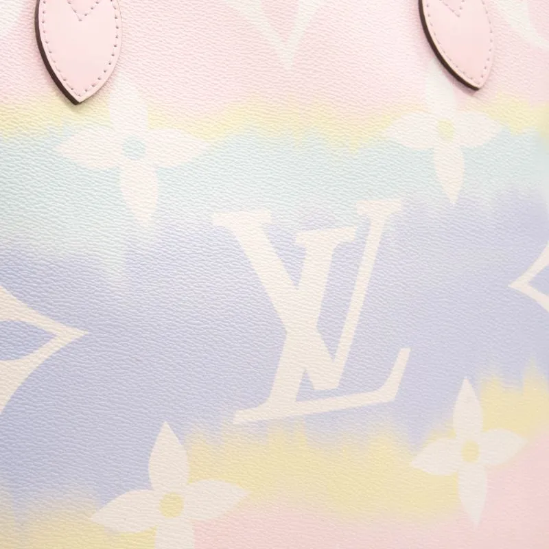 Louis Vuitton Monogram Escale Neverfull MM Pastel Tote