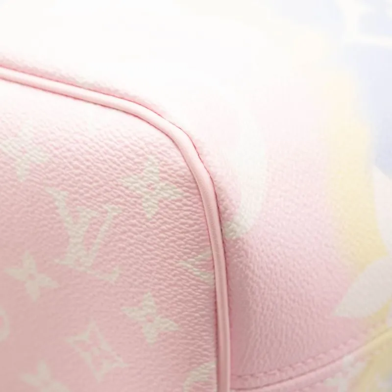 Louis Vuitton Monogram Escale Neverfull MM Pastel Tote