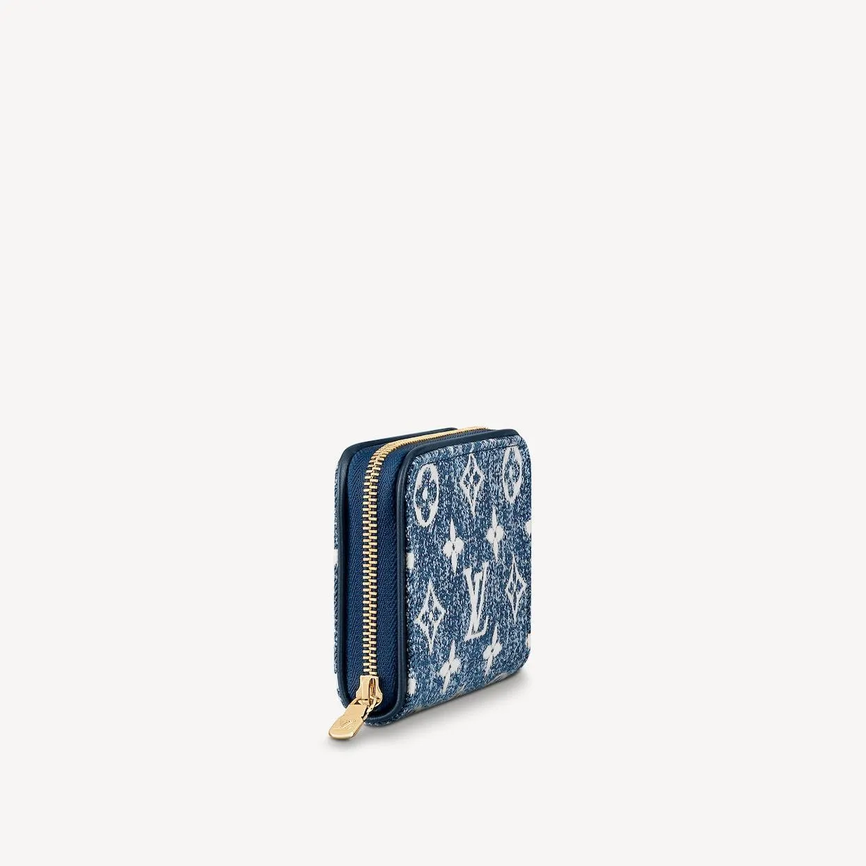 LOUIS VUITTON MONOGRAM JACQUARD DENIM ZIPPY WALLET