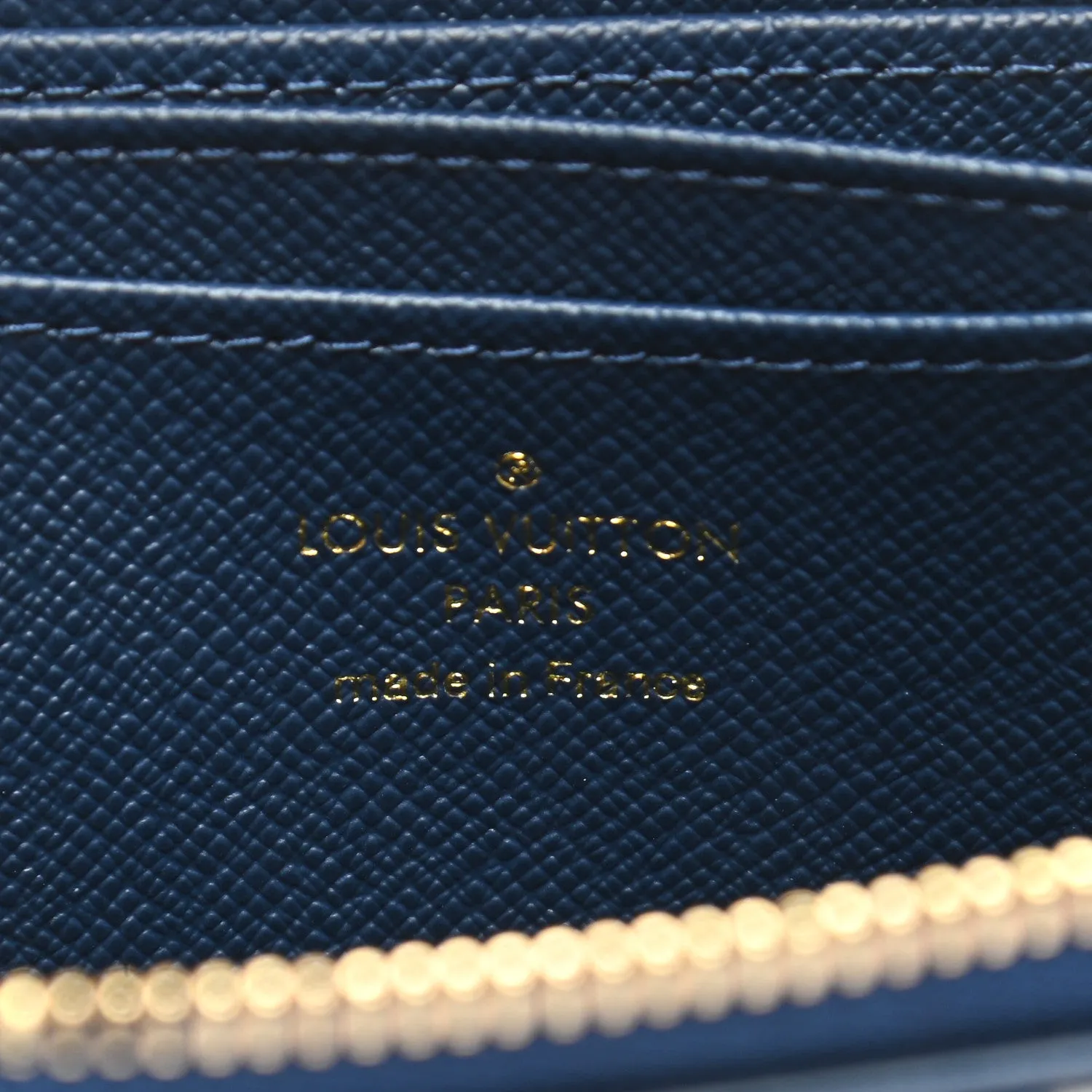 LOUIS VUITTON MONOGRAM JACQUARD DENIM ZIPPY WALLET