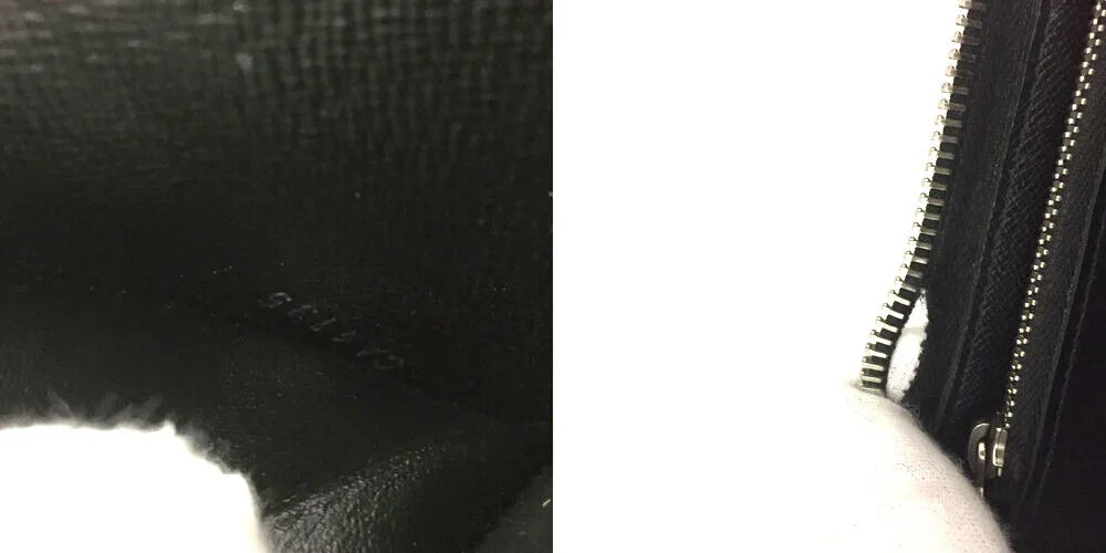 Louis Vuitton  Monogram Macassar Vertical Zippy Wallet