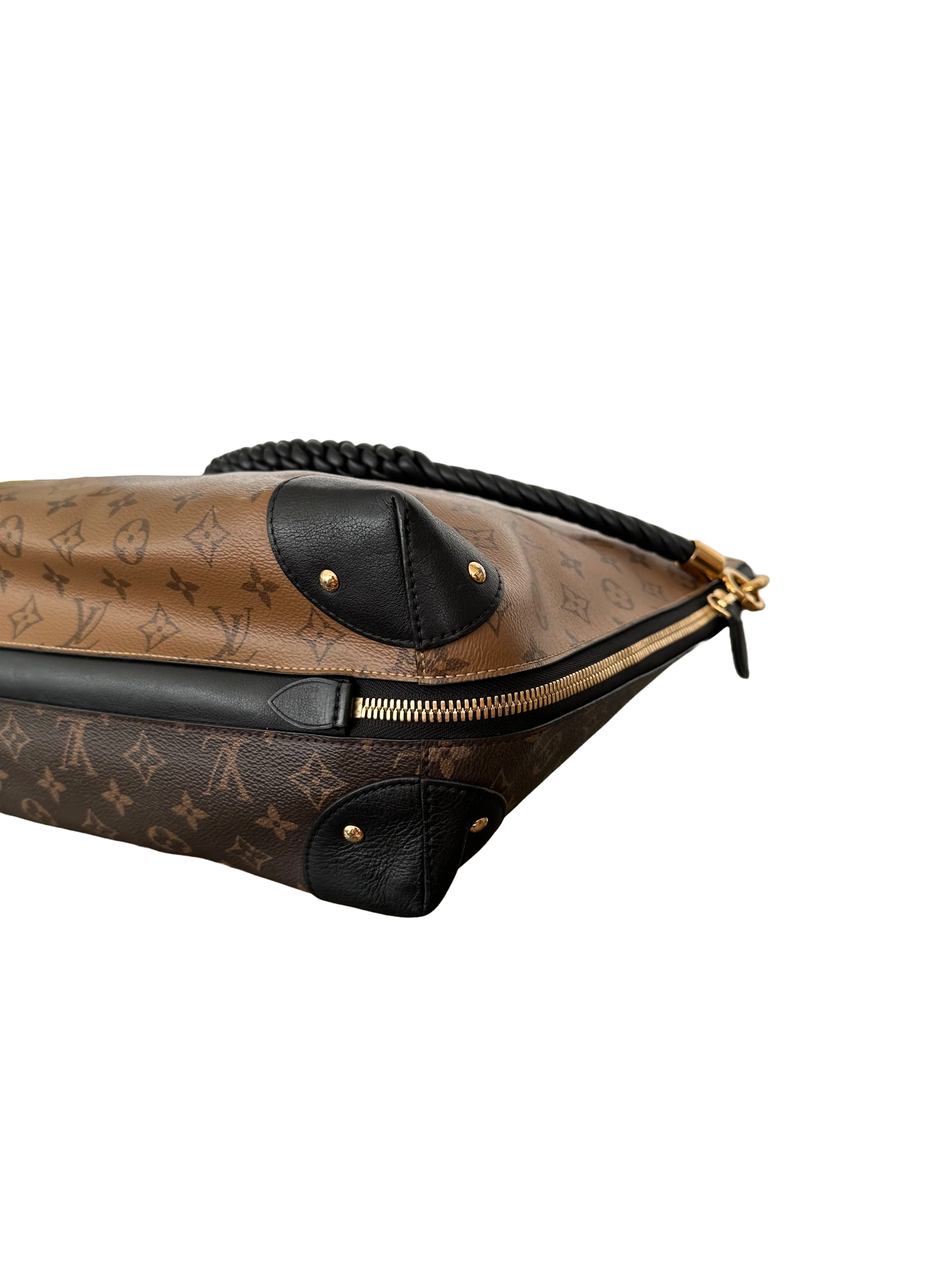 Louis Vuitton Triangle Softy Hobo Reverse Monogram