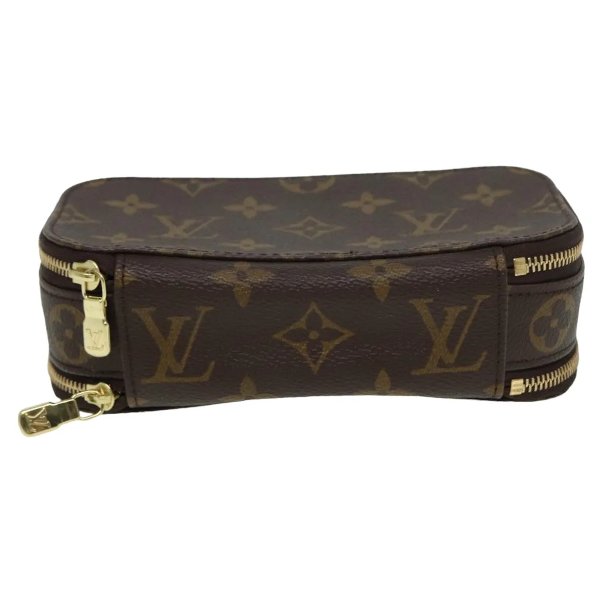 Louis Vuitton Trousse Brush Pm  Canvas Clutch Bag