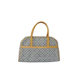 Louis Vuitton Vintage Lin Marie Denim Bag in Blue Monogram and Gold Hardware