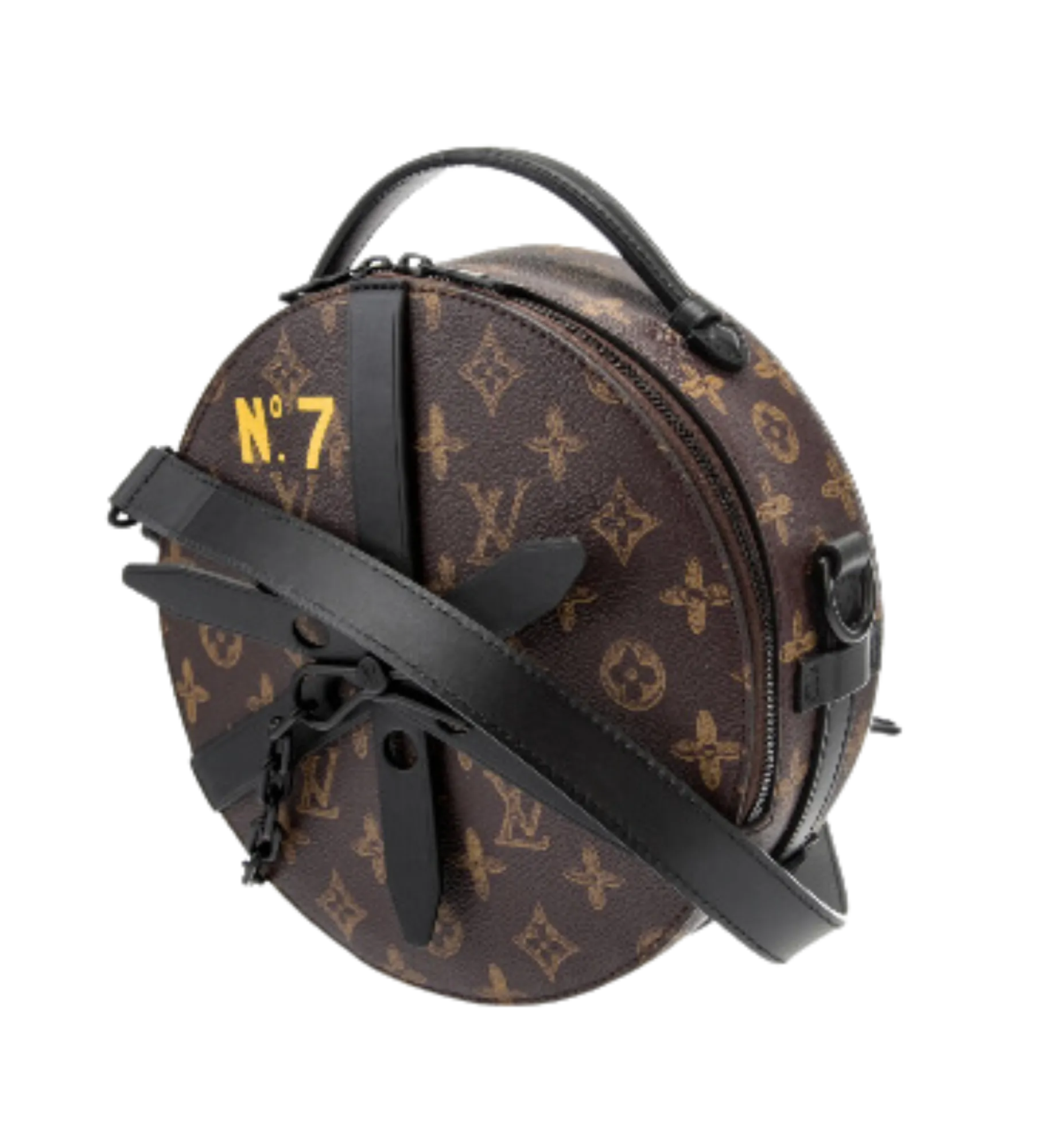 LOUIS VUITTON / Virgil Abloh 2022 N°7 Monogram Wheel Box