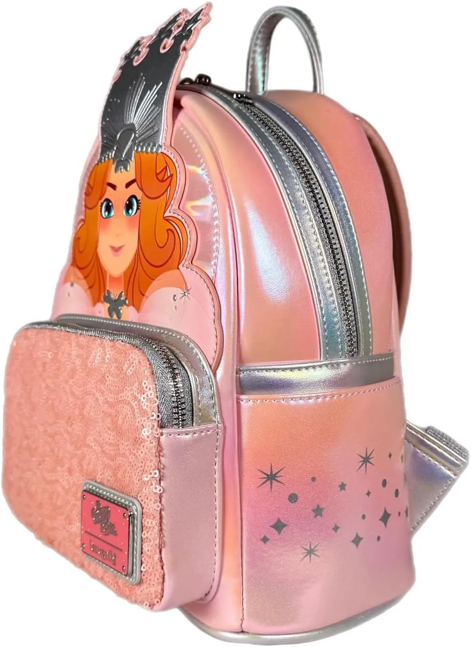 Loungefly WOZ Glinda the Good Witch Cosplay Mini Backpack