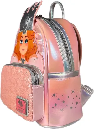 Loungefly WOZ Glinda the Good Witch Cosplay Mini Backpack
