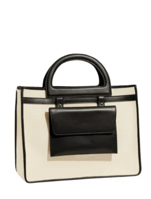 Ludovica Ecru/Black Bag