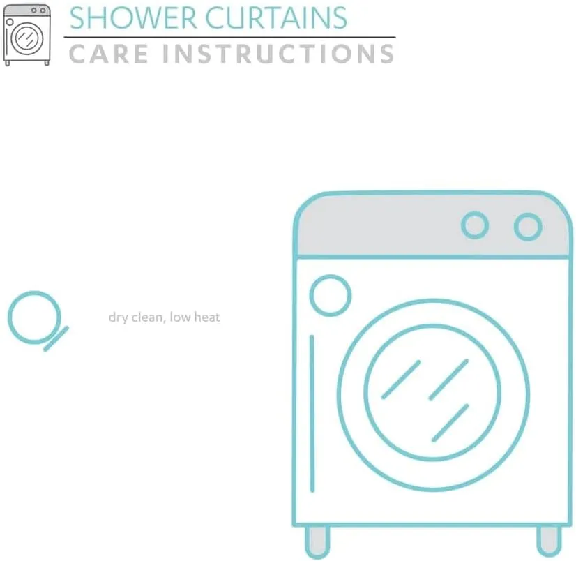 Lush Decor Kemmy Shower Curtain, 72" x 72", Aqua