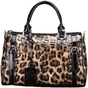 Luxury womens leather bags, fashion leopard womens bags, womens leather handbags, shoulder bags of senior designers
