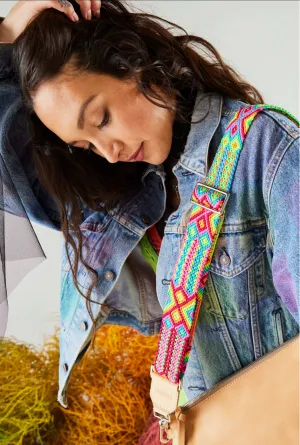 Mai Tai Crossbody Woven Strap