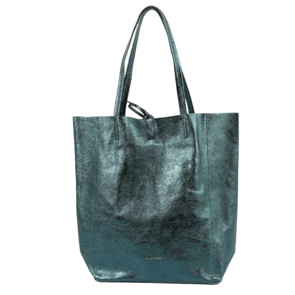 Maison Fanli Large Leather Tote Bag